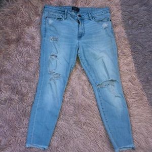 Abercrombie & Fitch Harper ankle jeans